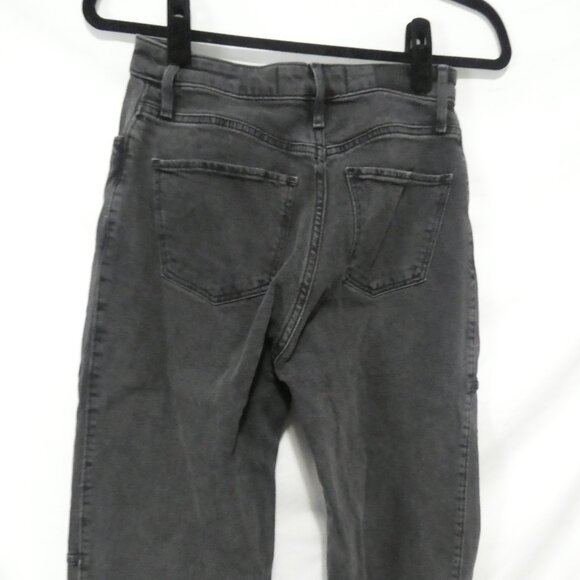 HOLLISTER | 3R W26 L31 | Grey High-Waisted Panel Detail Pants - Picture 13 of 16